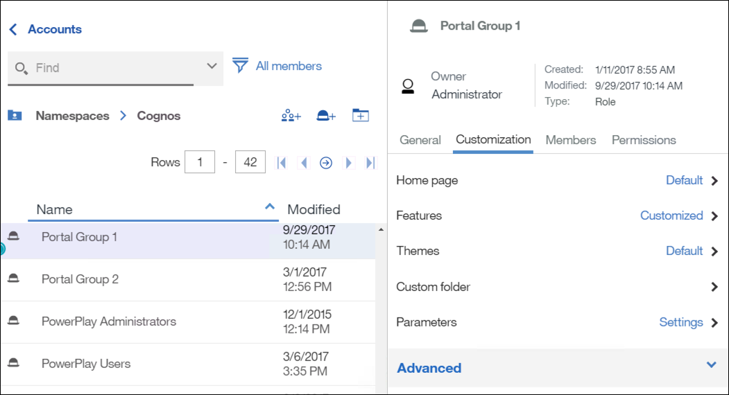 manage accounts